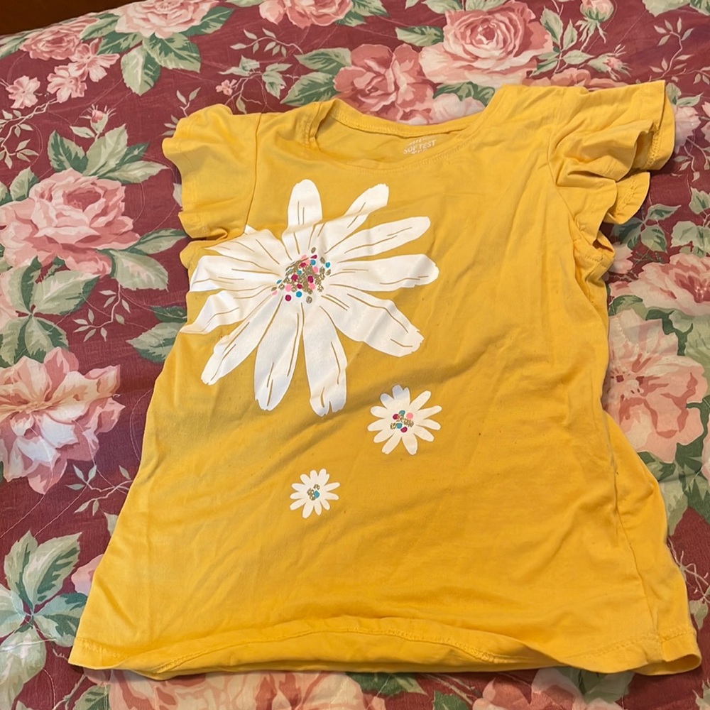 Girls flower T-shirt